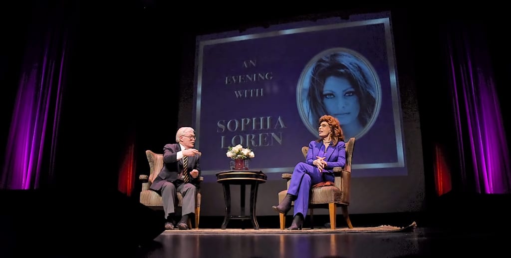 Sophia Loren in Chicago Copernicus Center Darkroom Joe's Photography